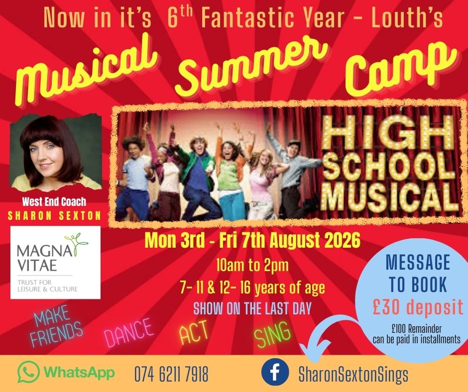 Musical Summer Camp 2026 Deposit