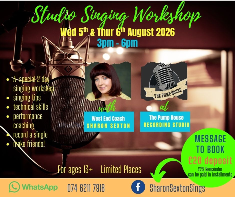 SINGING STUDIO WORKSHOP